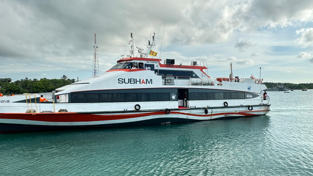 India to subsidize ferry to Sri Lanka for another year
