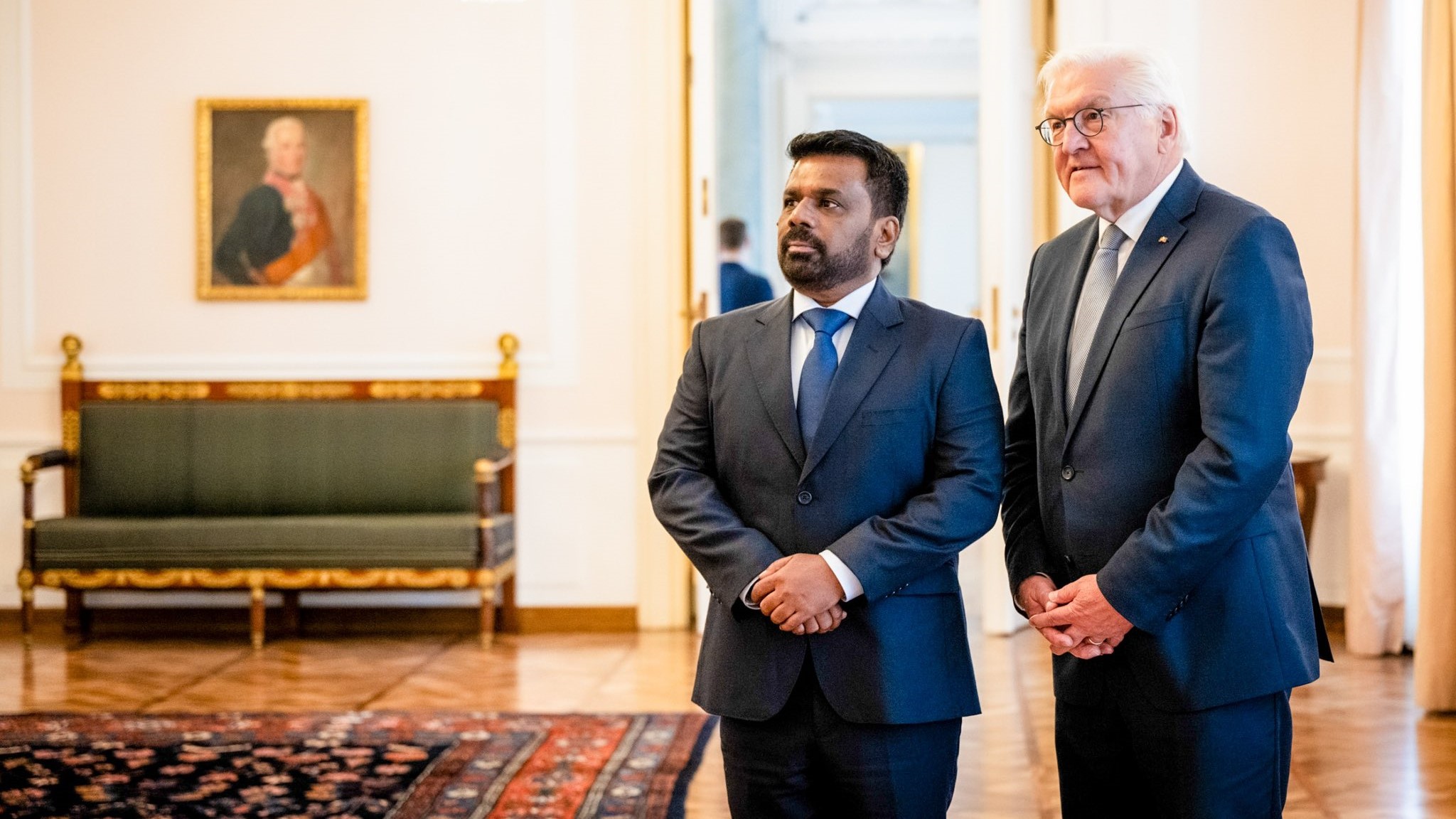 Sri Lanka president meets business, tourism officials in Germany