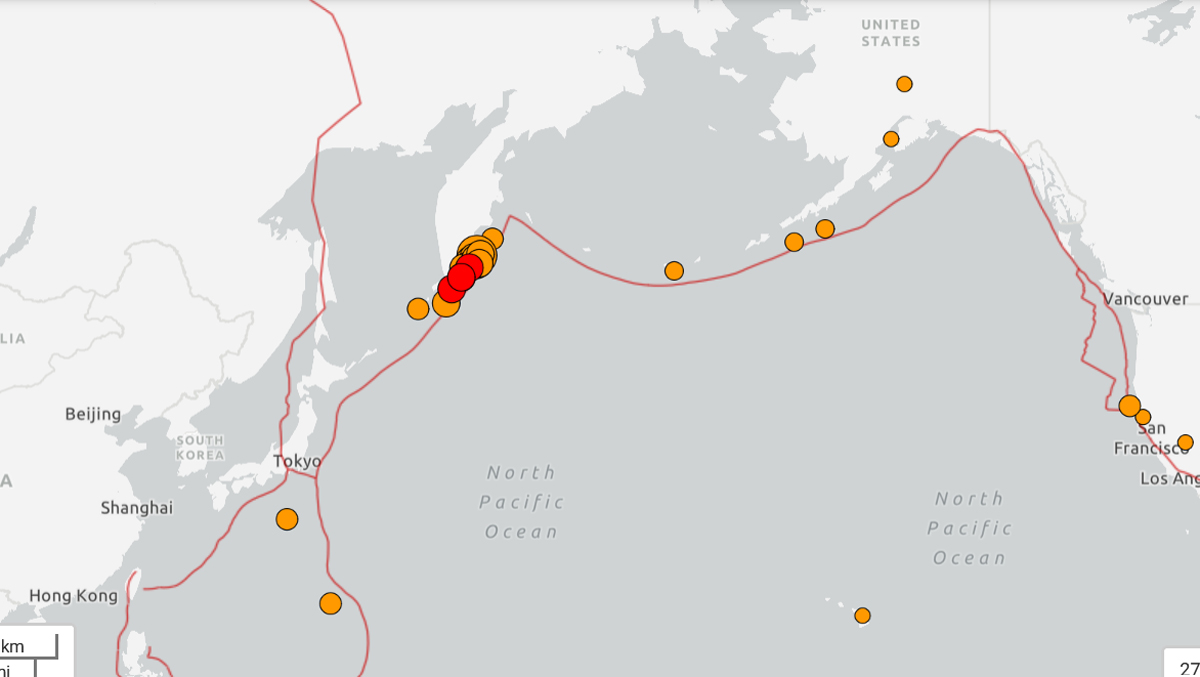 Tsunami warning update