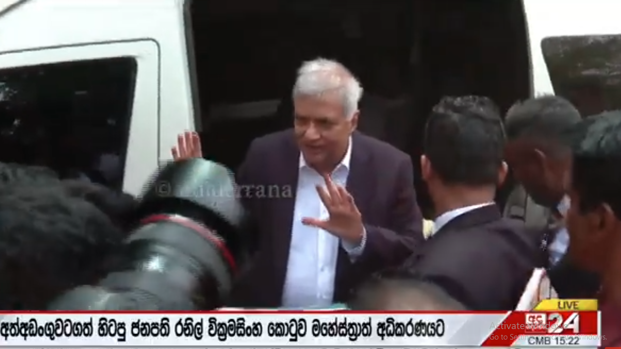Sri Lanka ex-President Ranil Wickremesinghe remanded