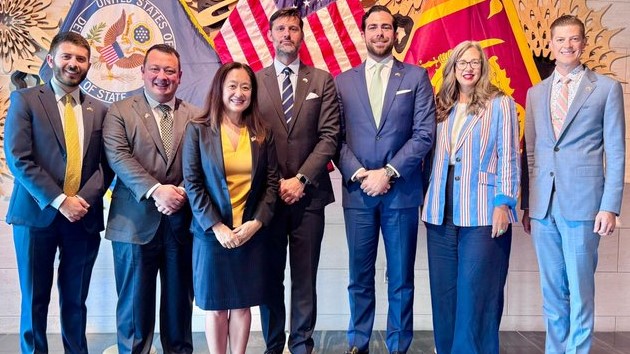 US congressional staff team visits Sri Lanka to ‘grow ties’