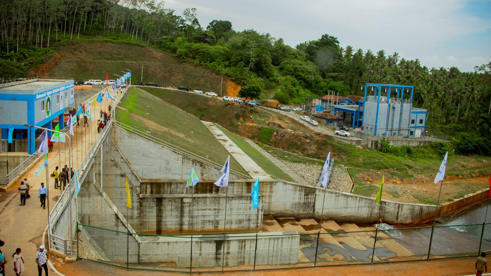 Sri Lanka opens large water supply system funded by China