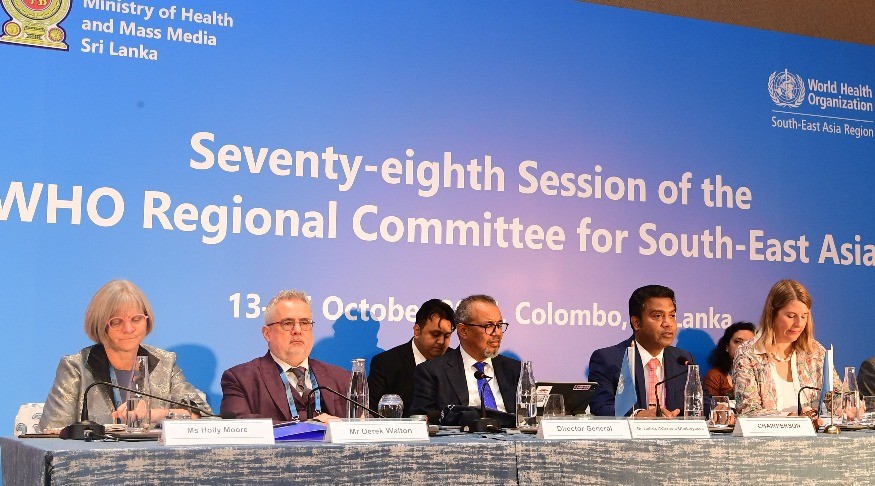 WHO’s 78th Regional Committee for South-East Asia begins in Colombo
