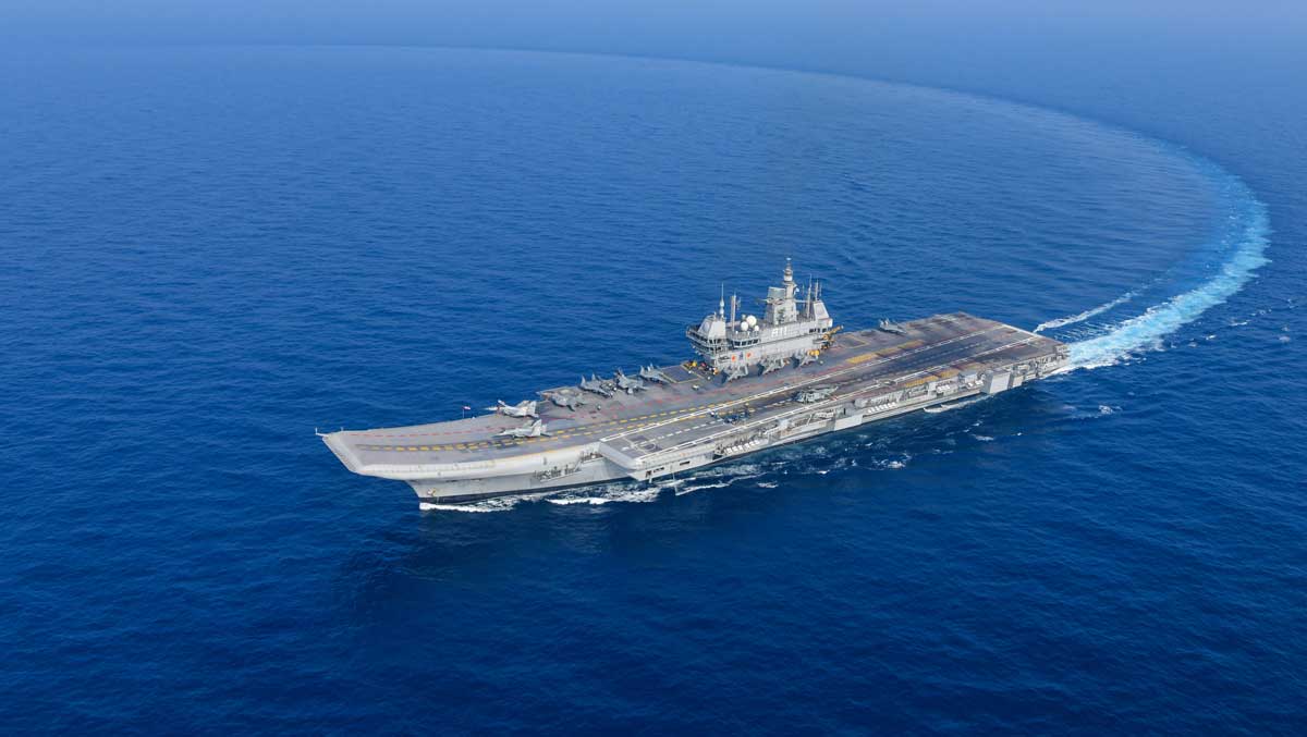 India gives relief supplies from aircraft carrier Vikrant to Sri Lanka cyclone victims
