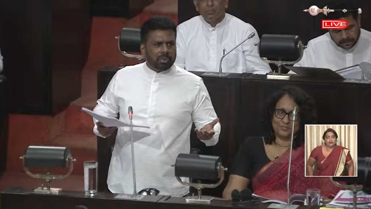 Sri Lanka President announces sweeping relief for disaster affected people