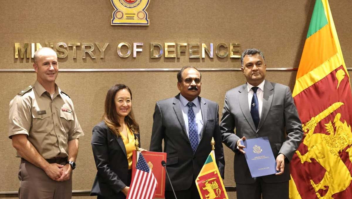 Sri Lanka military partners with US National Guard unit