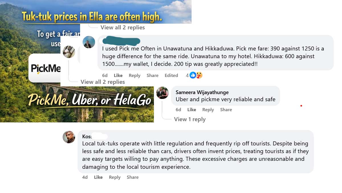 Sri Lanka PickMe writes to police chief on violent protectionism of tuk-tuk mafia